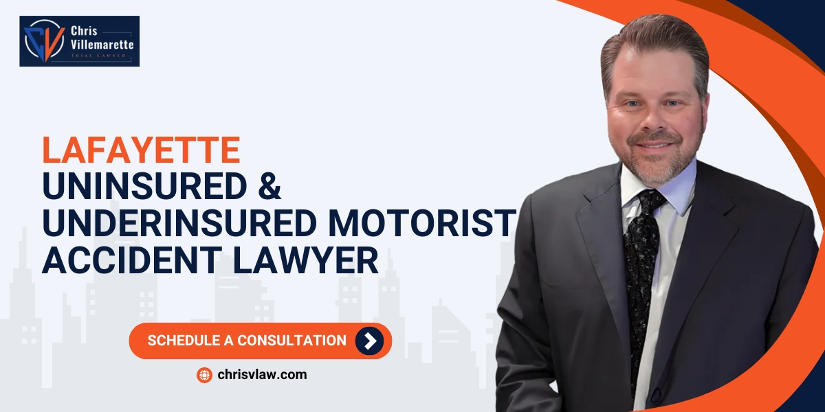top lafayette uninsured & underinsured motorist accident lawyer